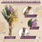 24-Pieces Mini Boho Dried Flower Bouquet for Wedding & DIY Decor